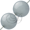 Swarovski 5810 Round Pearl Bead Light Grey 3mm